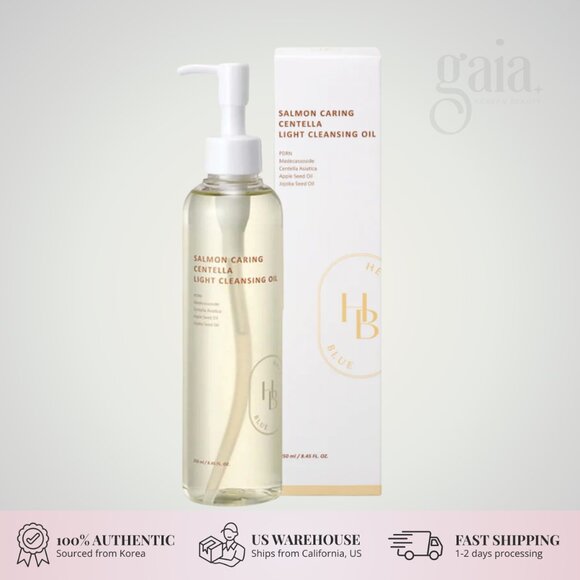 HEVEBLUE Salmon Caring Centella Light Cleansing Oil 250ml - Picture 1 of 4